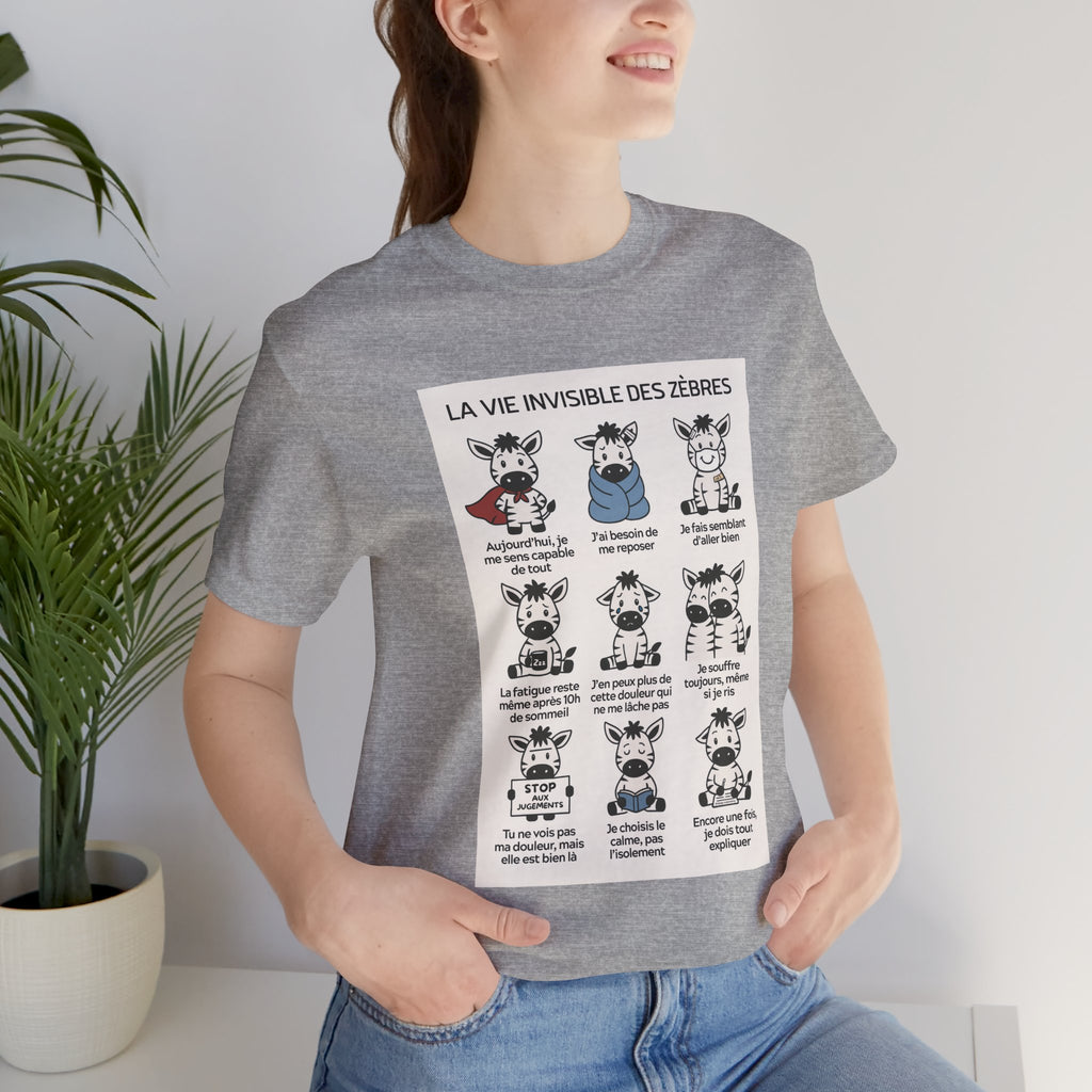 T-shirt - La vie invisible des zèbres (SED)