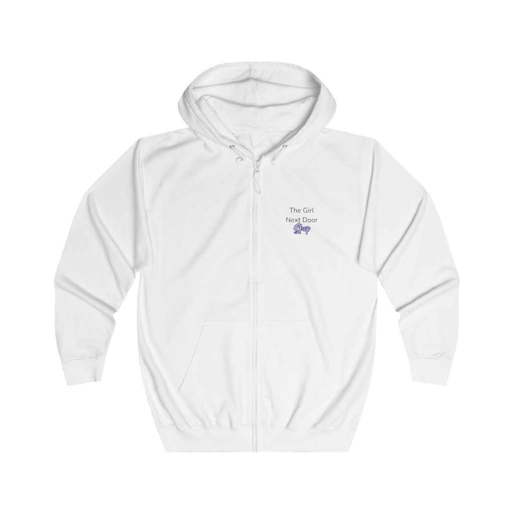 Full-zip hoodie - Made With Love & Rage - The GND Shop
