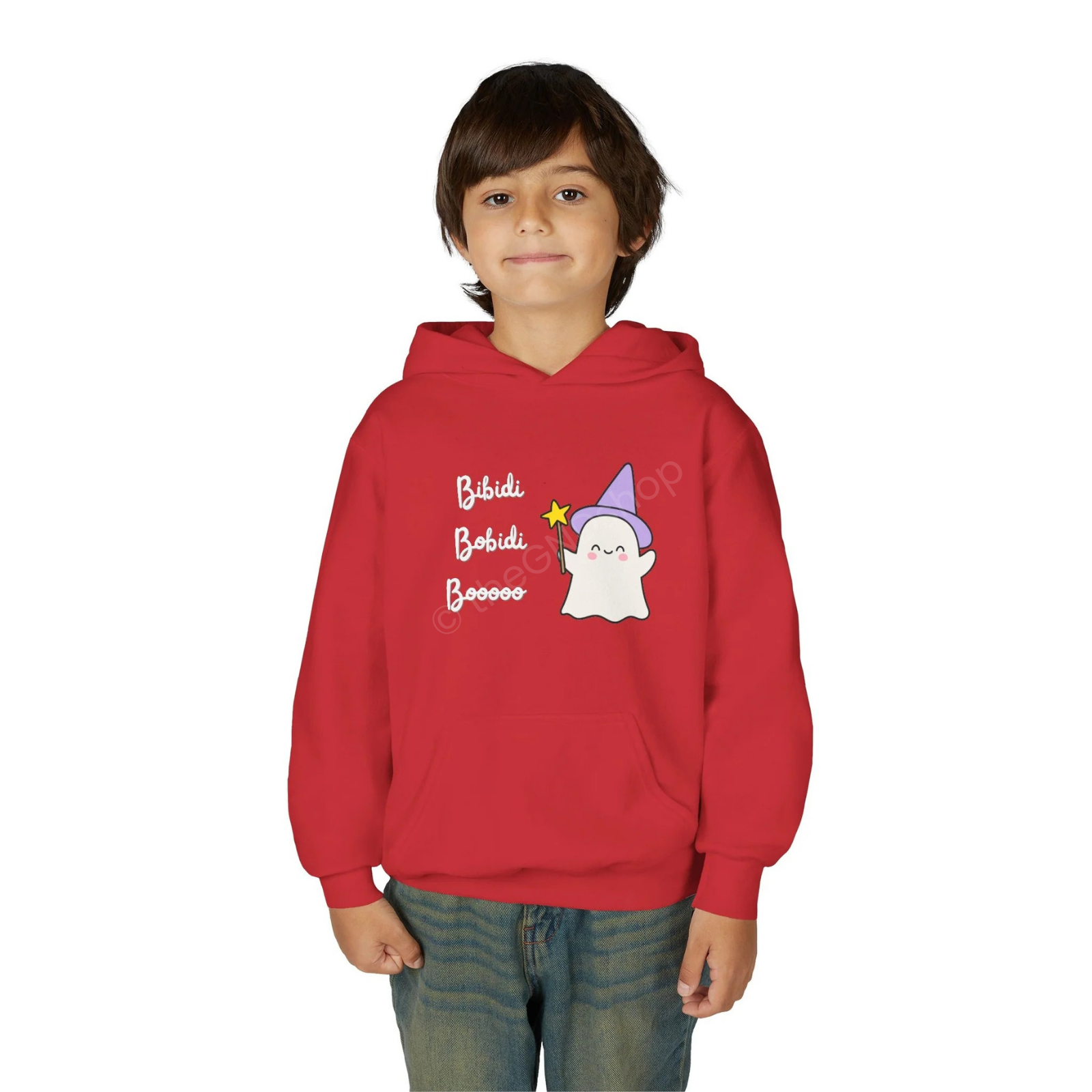 Hoodie enfant - Bibidi Bobidi Boooo – Fantôme mignon d’Halloween