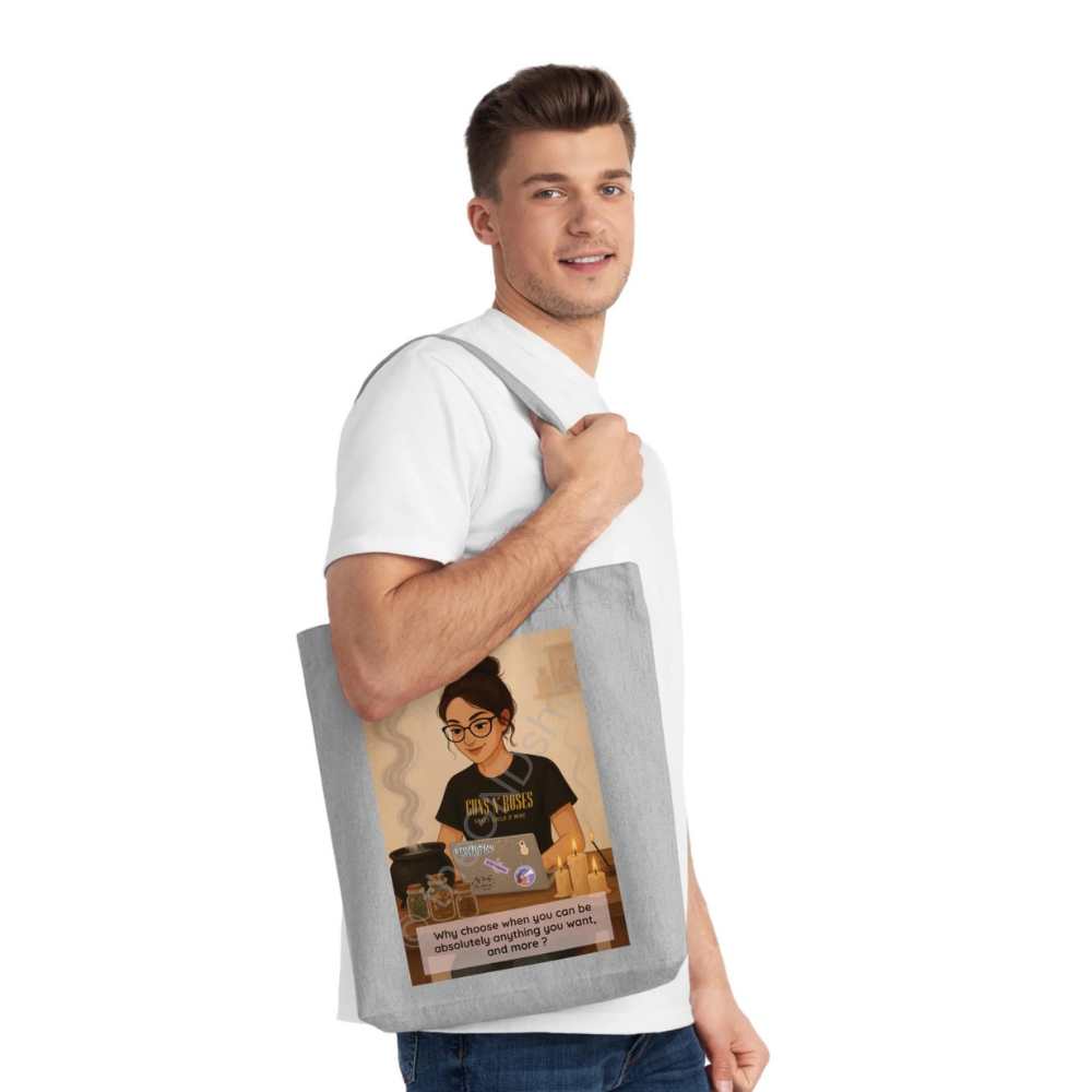 Modern Witch Tote Bag – Empowered Edition ✨