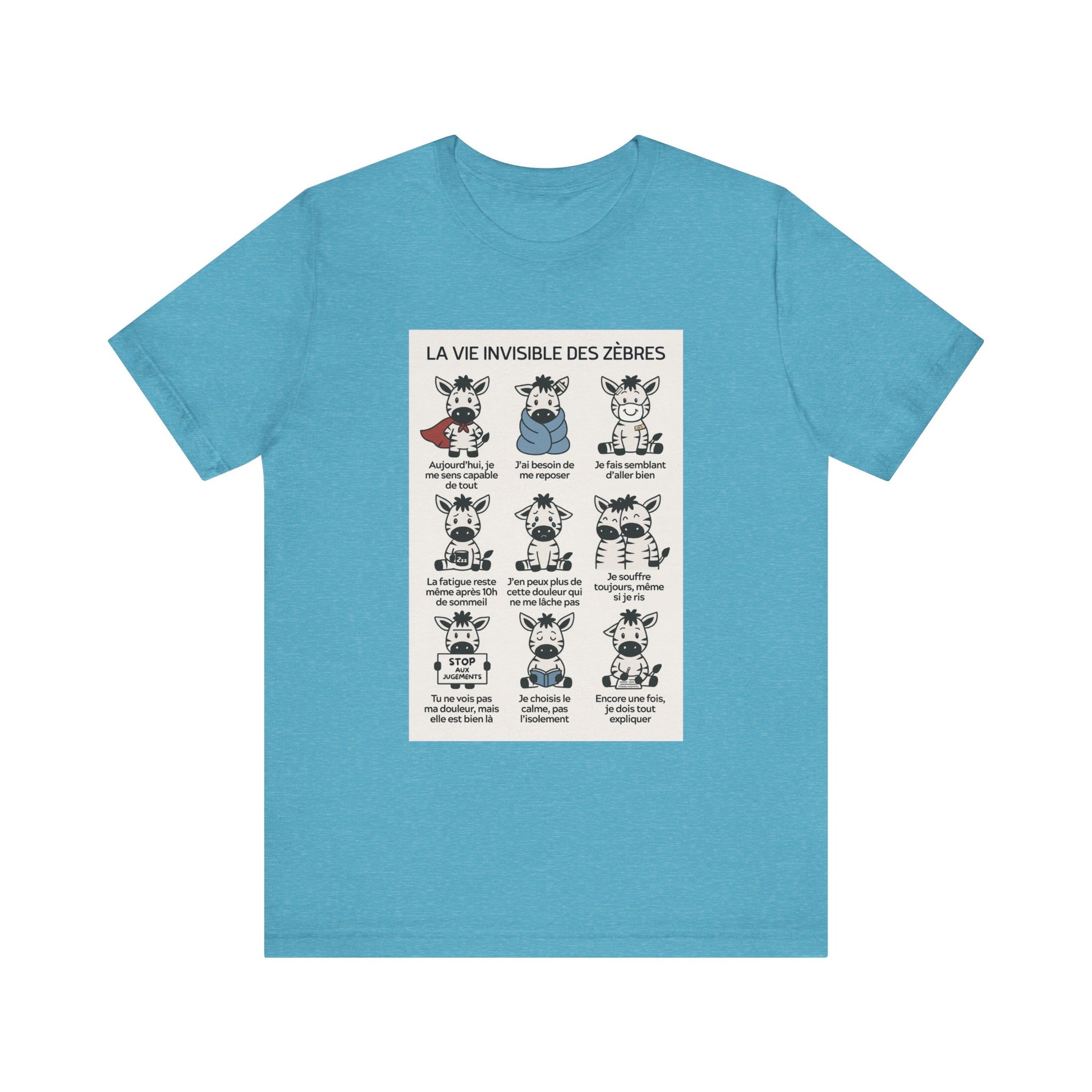 T-shirt - La vie invisible des zèbres (SED)