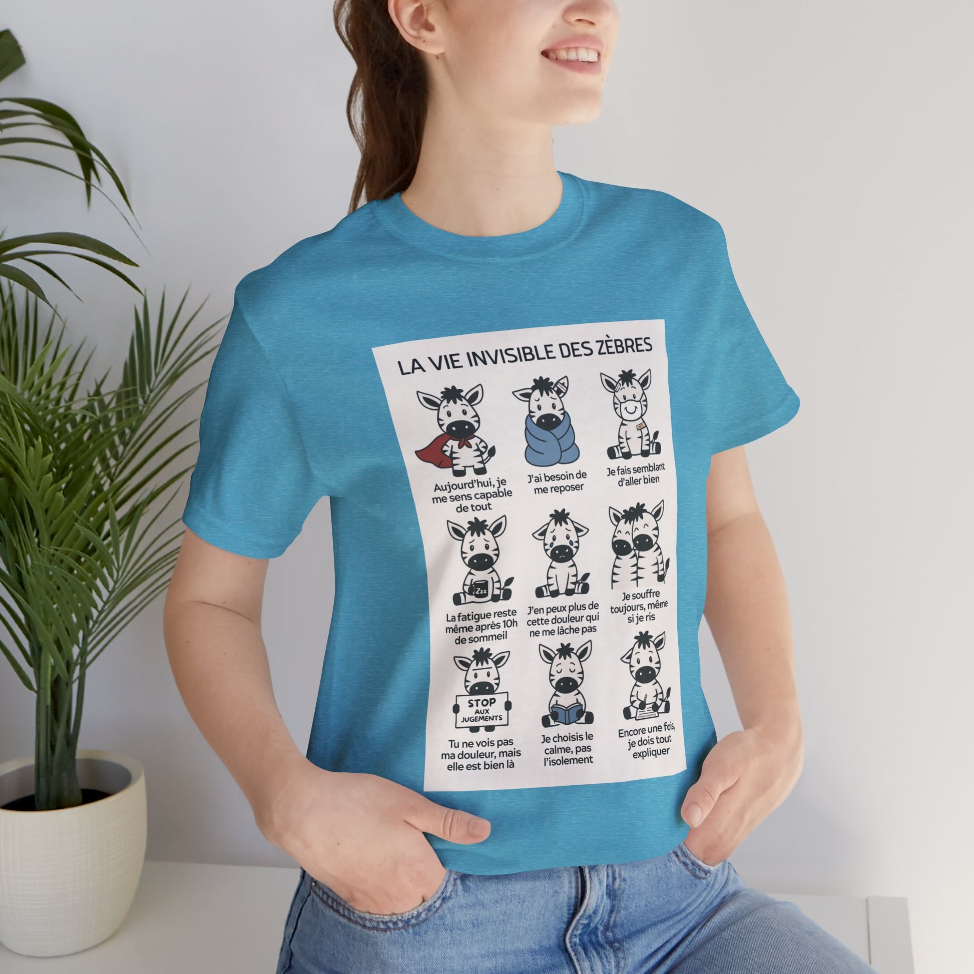 T-shirt - La vie invisible des zèbres (SED)