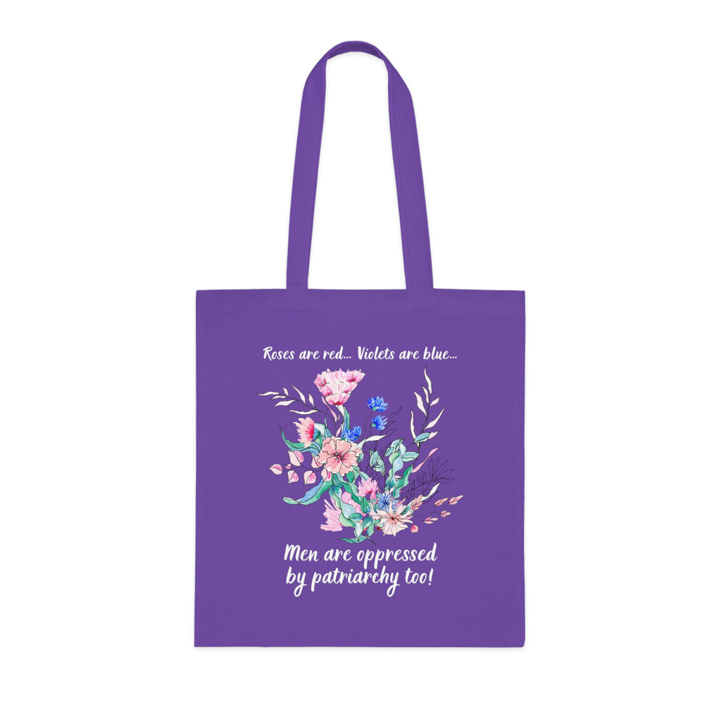 Tote Bag - "Roses are red, Violets are blue..."