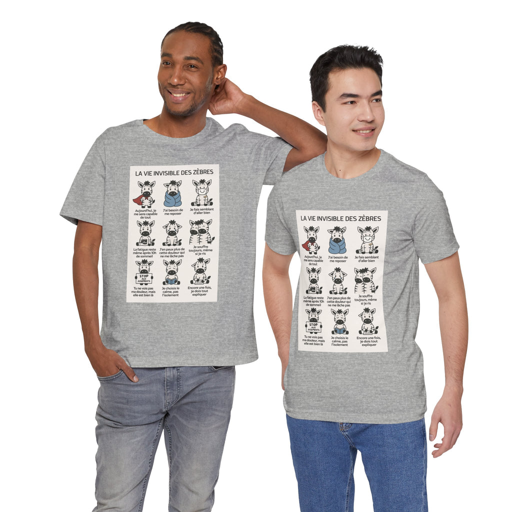 T-shirt - The Invisible Life of Zebras (SED)
