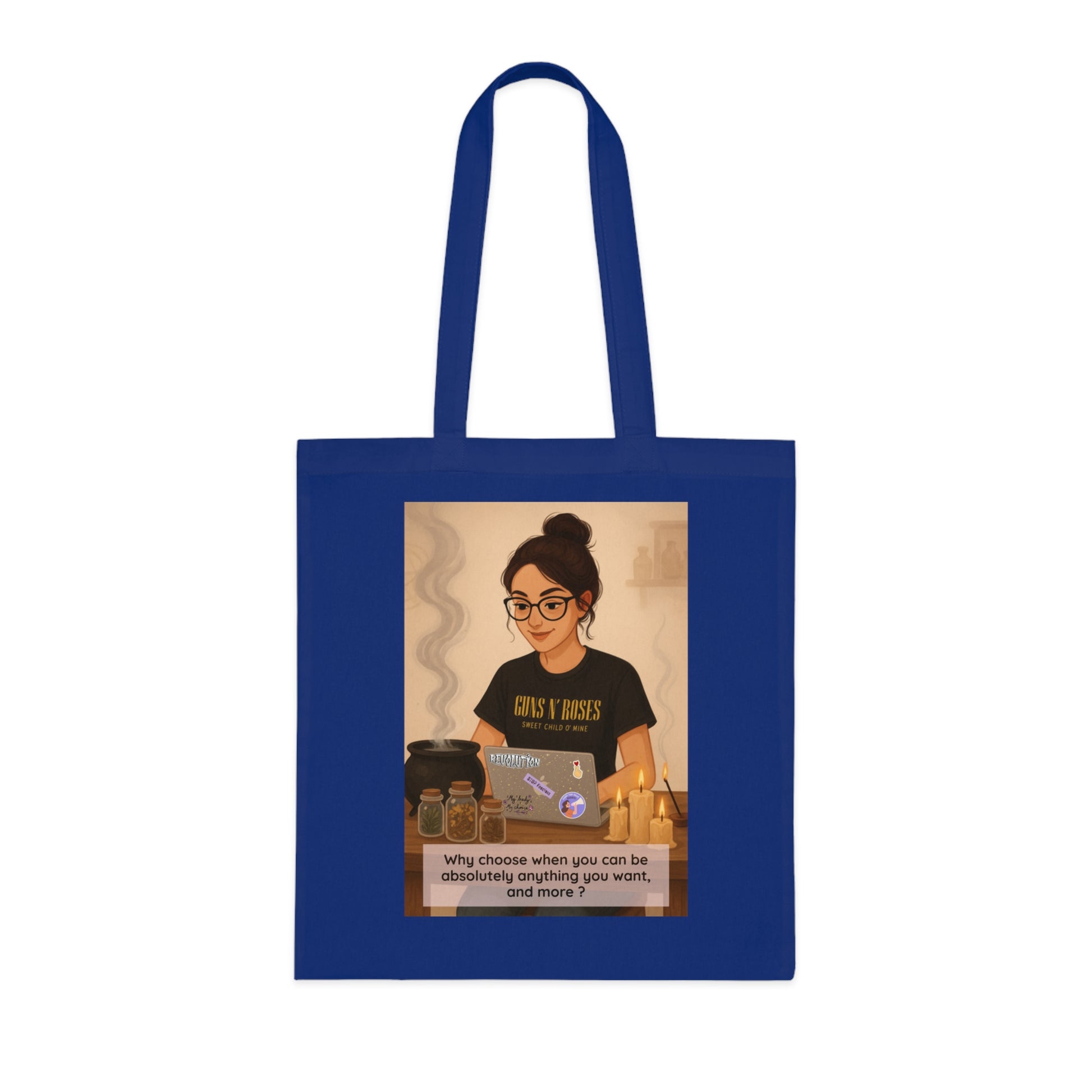 Modern Witch Tote Bag – Empowered Edition ✨