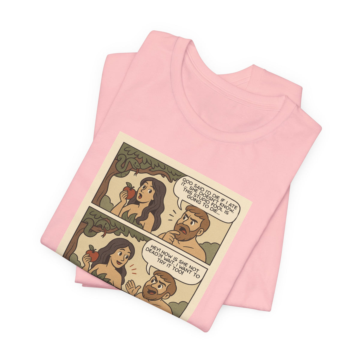 T-shirt - Adam & Eve... Gaslighting is nothing new