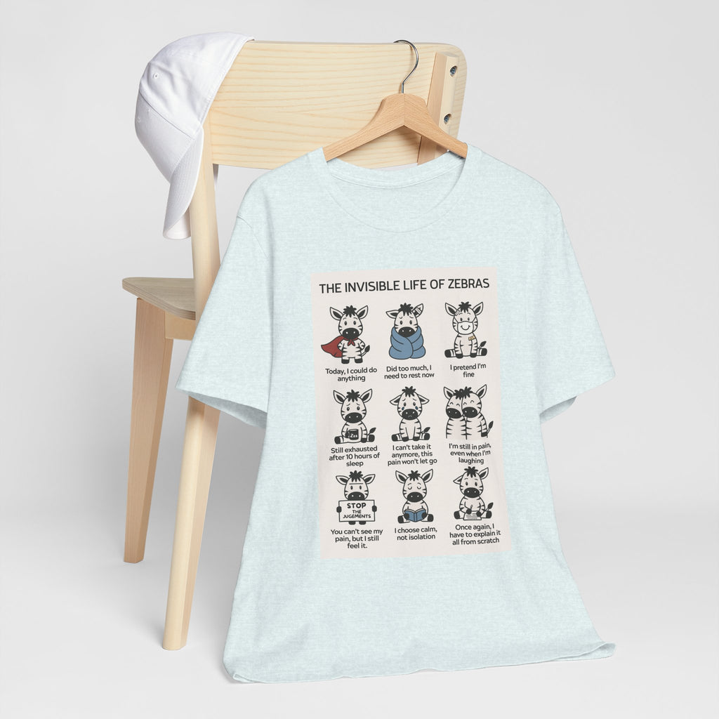 T-shirt - The Invisible Life of Zebras (hEDS)