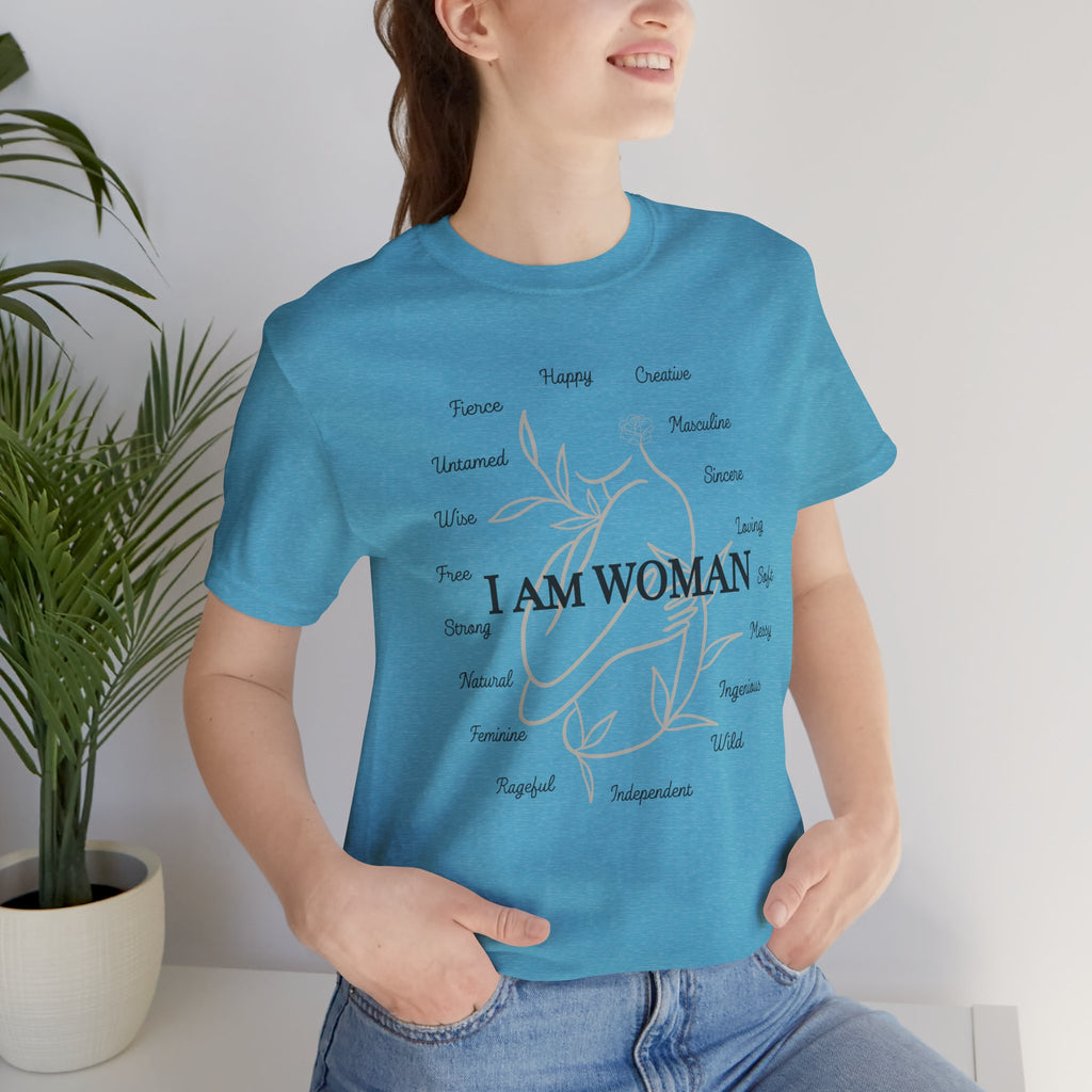 T-shirt - I AM WOMAN