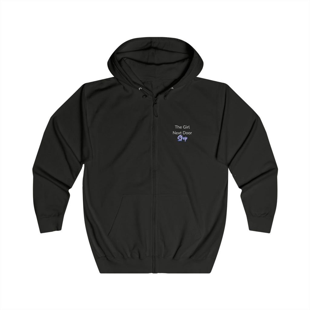 Full-zip hoodie - Made With Love & Rage - The GND Shop