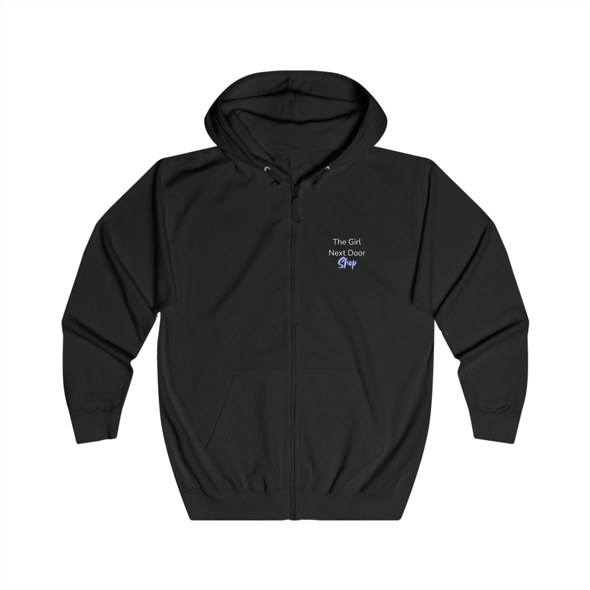 Full-zip hoodie - Made With Love & Rage - The GND Shop