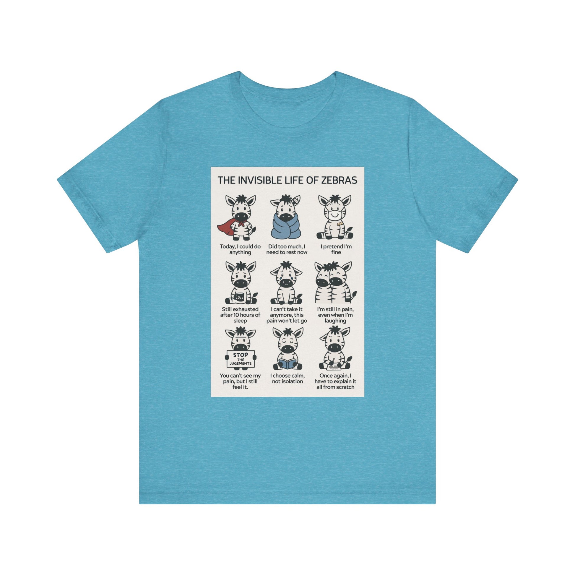 T-shirt - The Invisible Life of Zebras (hEDS)