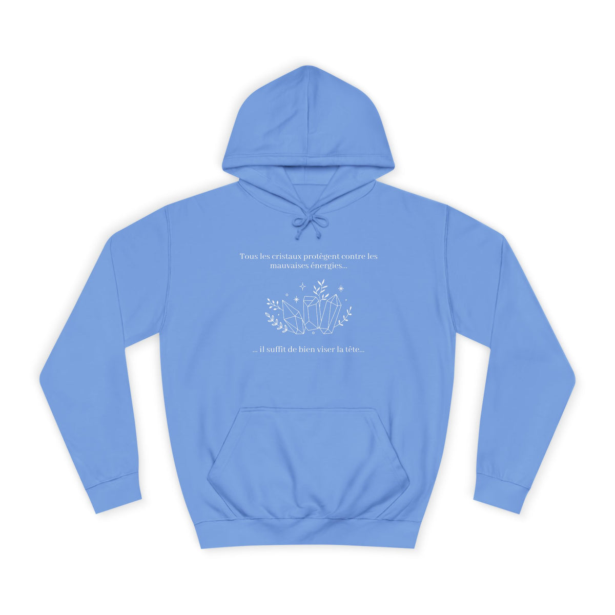 Hoodie - All the crystals protect against bad energies