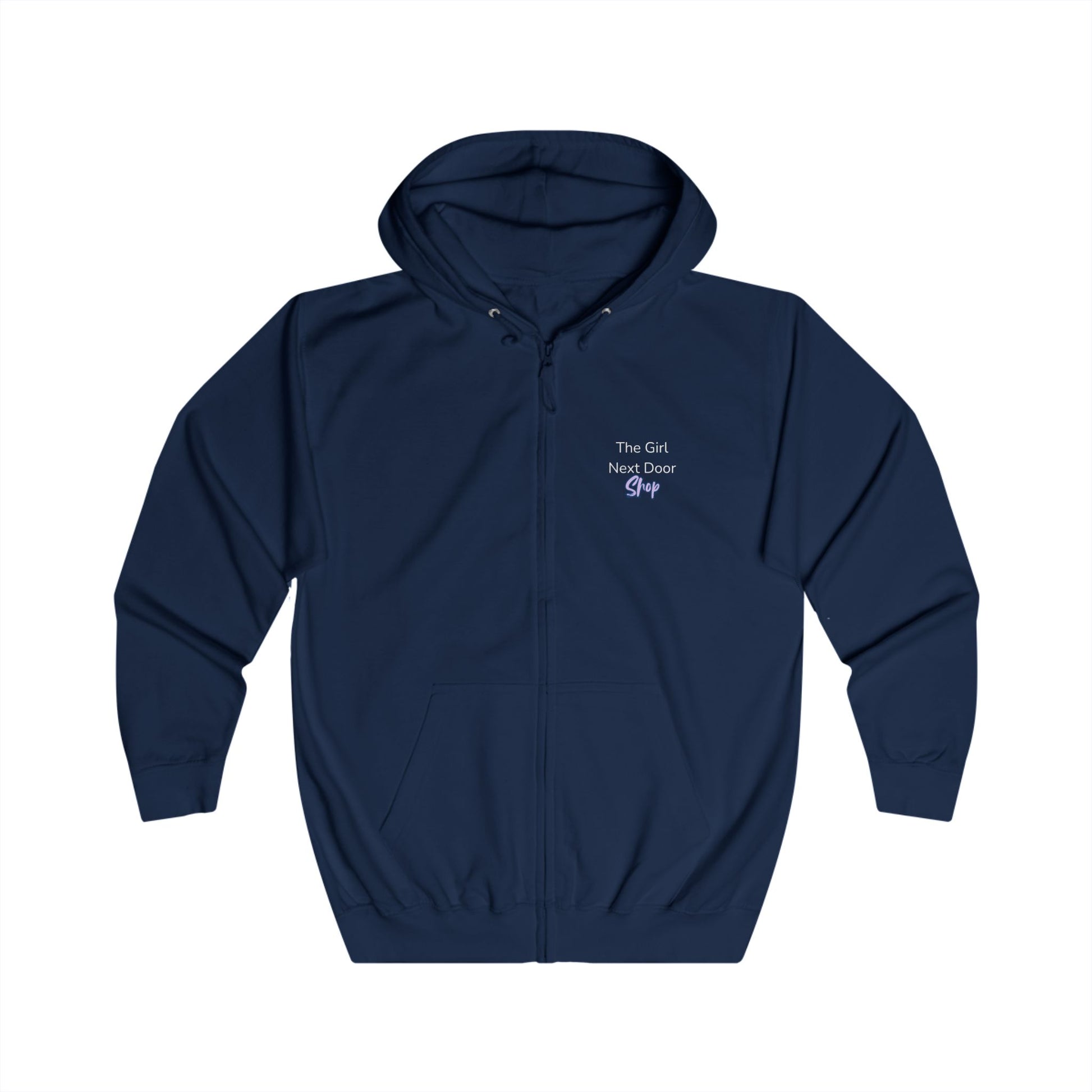 Full-zip hoodie - Made With Love & Rage - The GND Shop