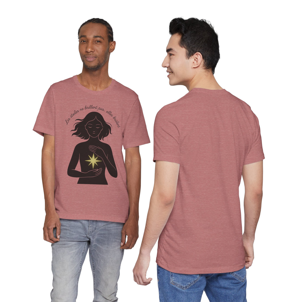 T-Shirt - The stars don't shine, they burn