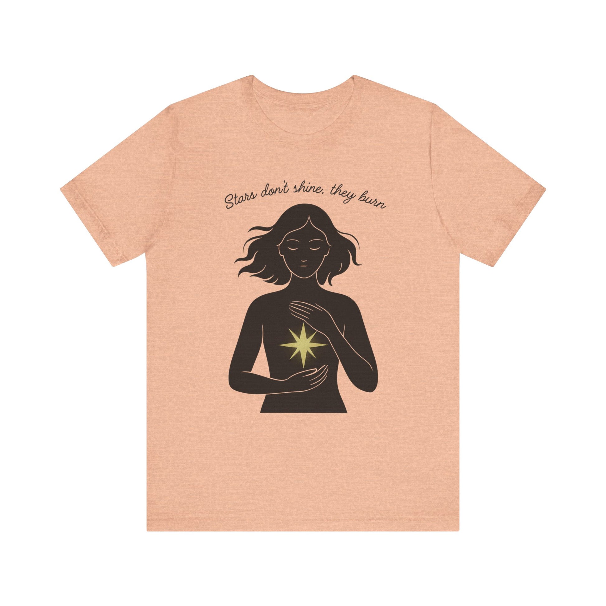 T-shirt - Stars don't shine they burn