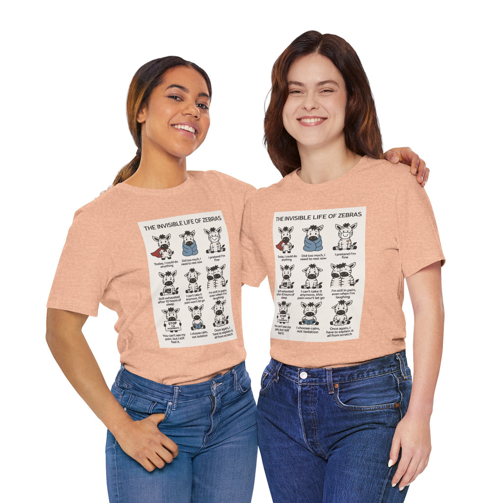 T-shirt - The Invisible Life of Zebras (hEDS)