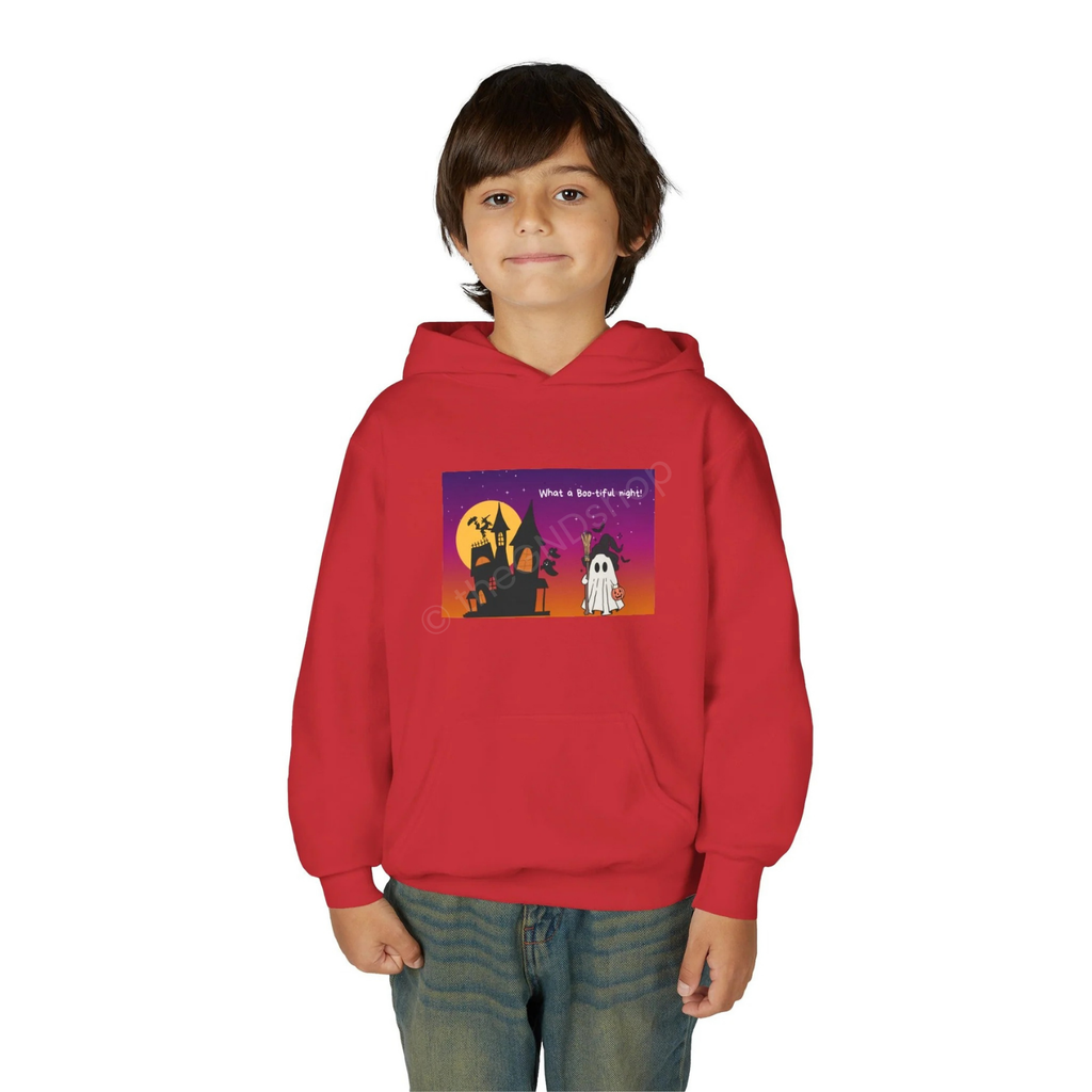 Hoodie enfant - What a Boo-tiful night!