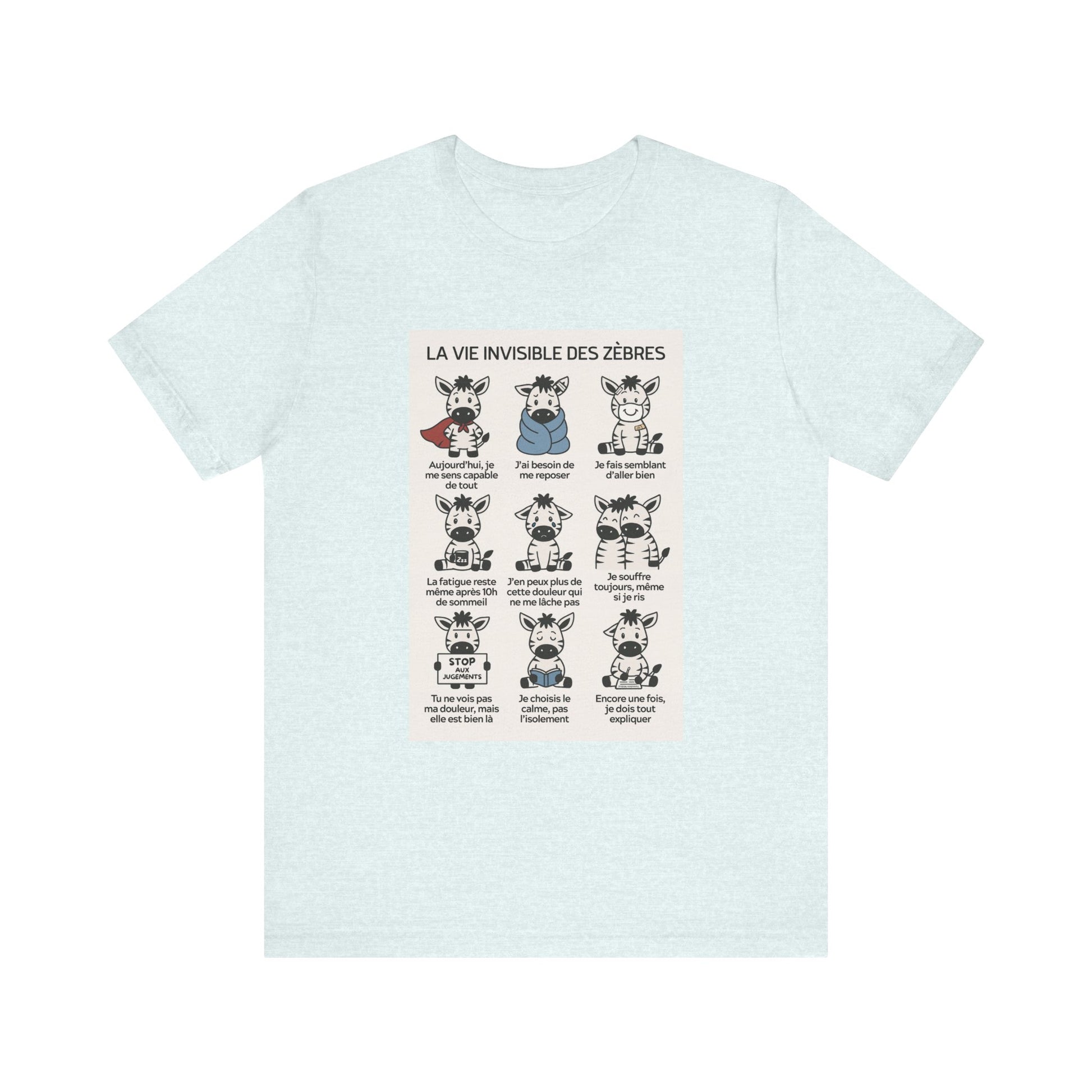 T-shirt - La vie invisible des zèbres (SED)