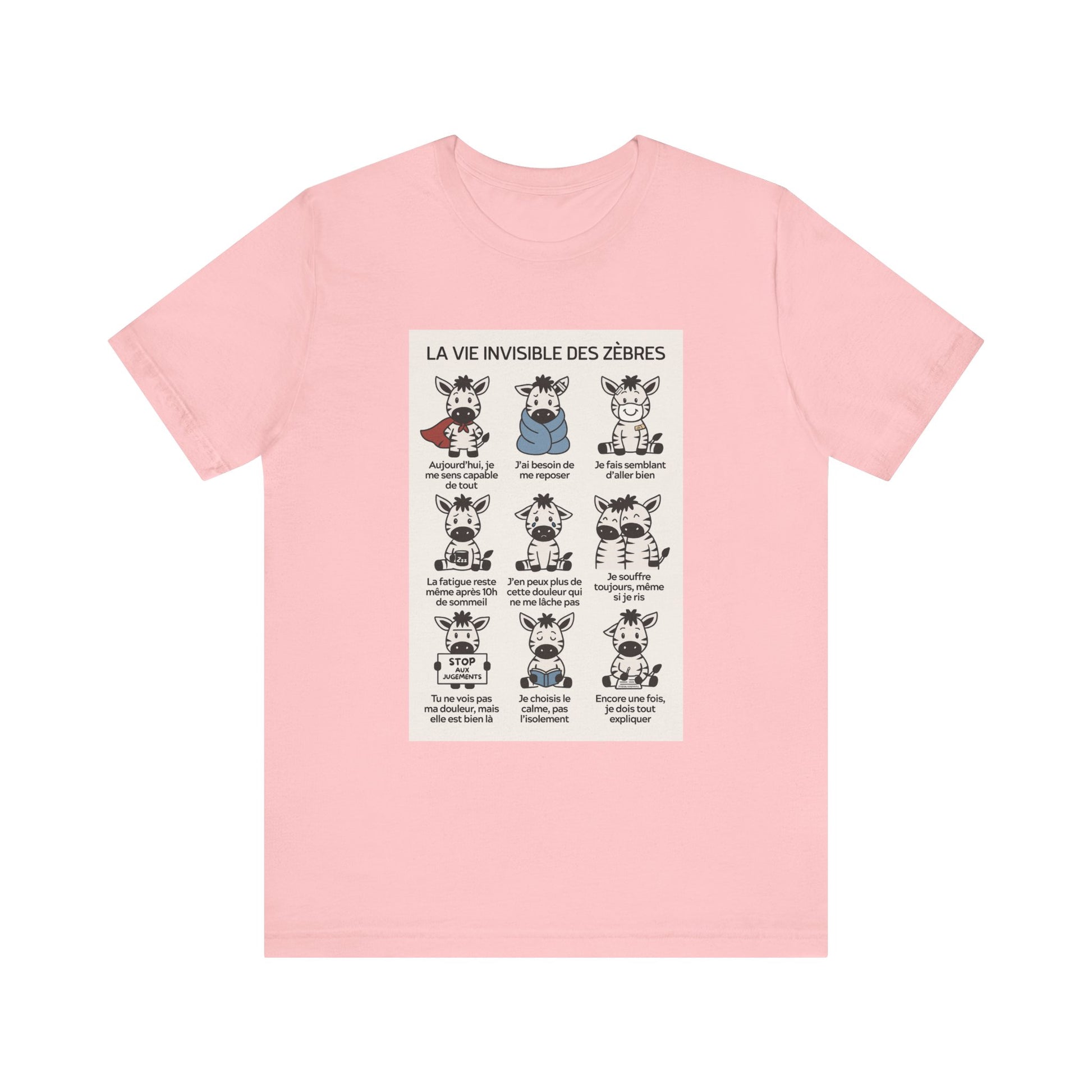 T-shirt - La vie invisible des zèbres (SED)