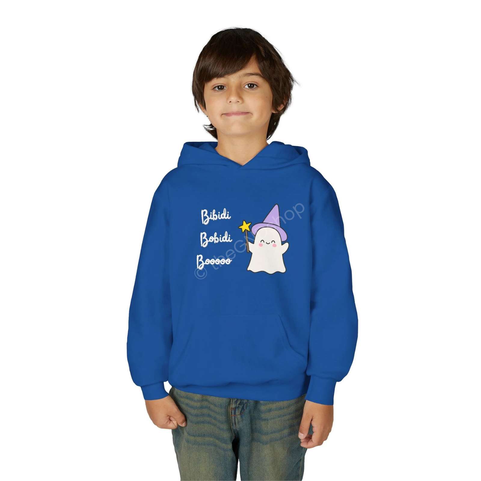 Hoodie enfant - Bibidi Bobidi Boooo – Fantôme mignon d’Halloween