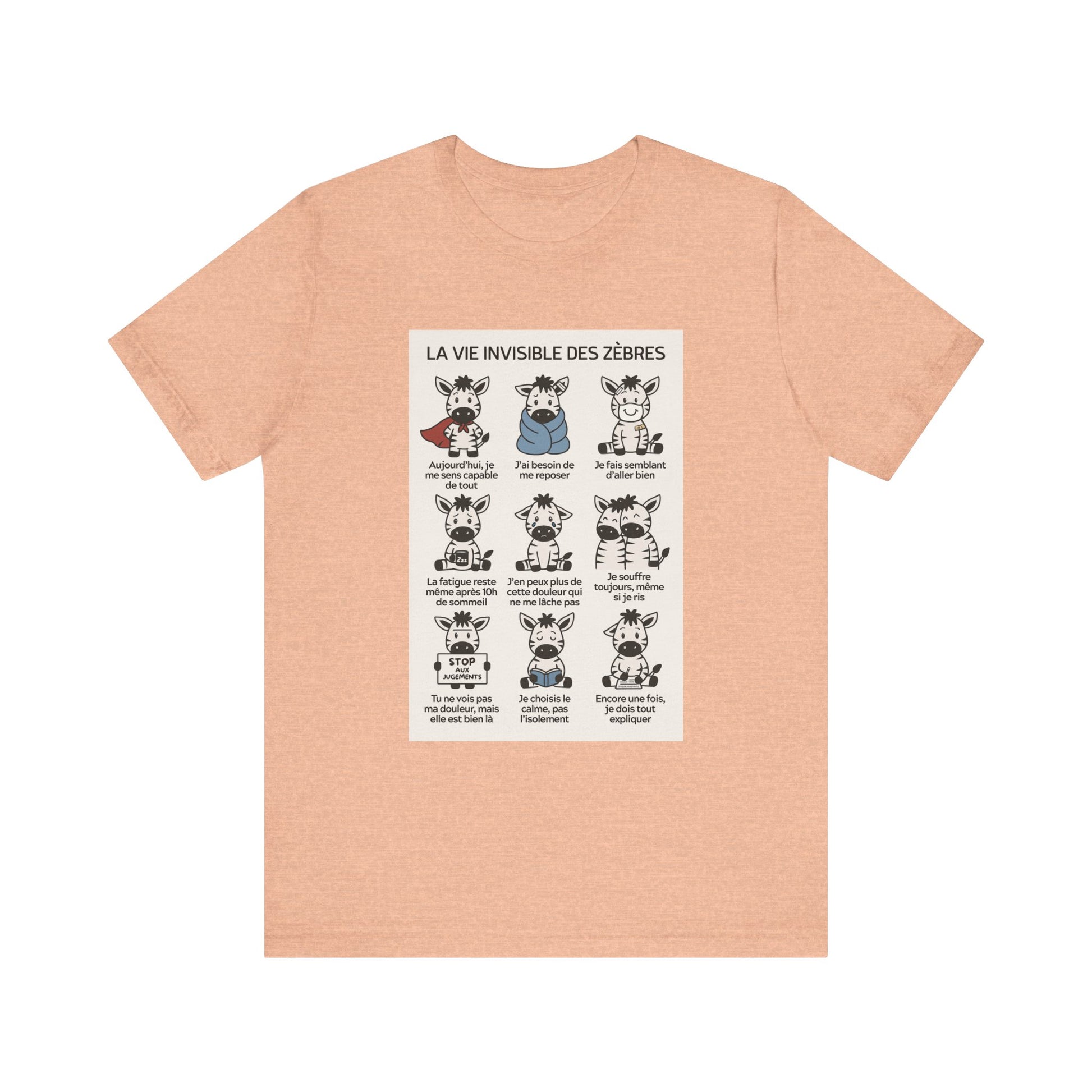 T-shirt - La vie invisible des zèbres (SED)