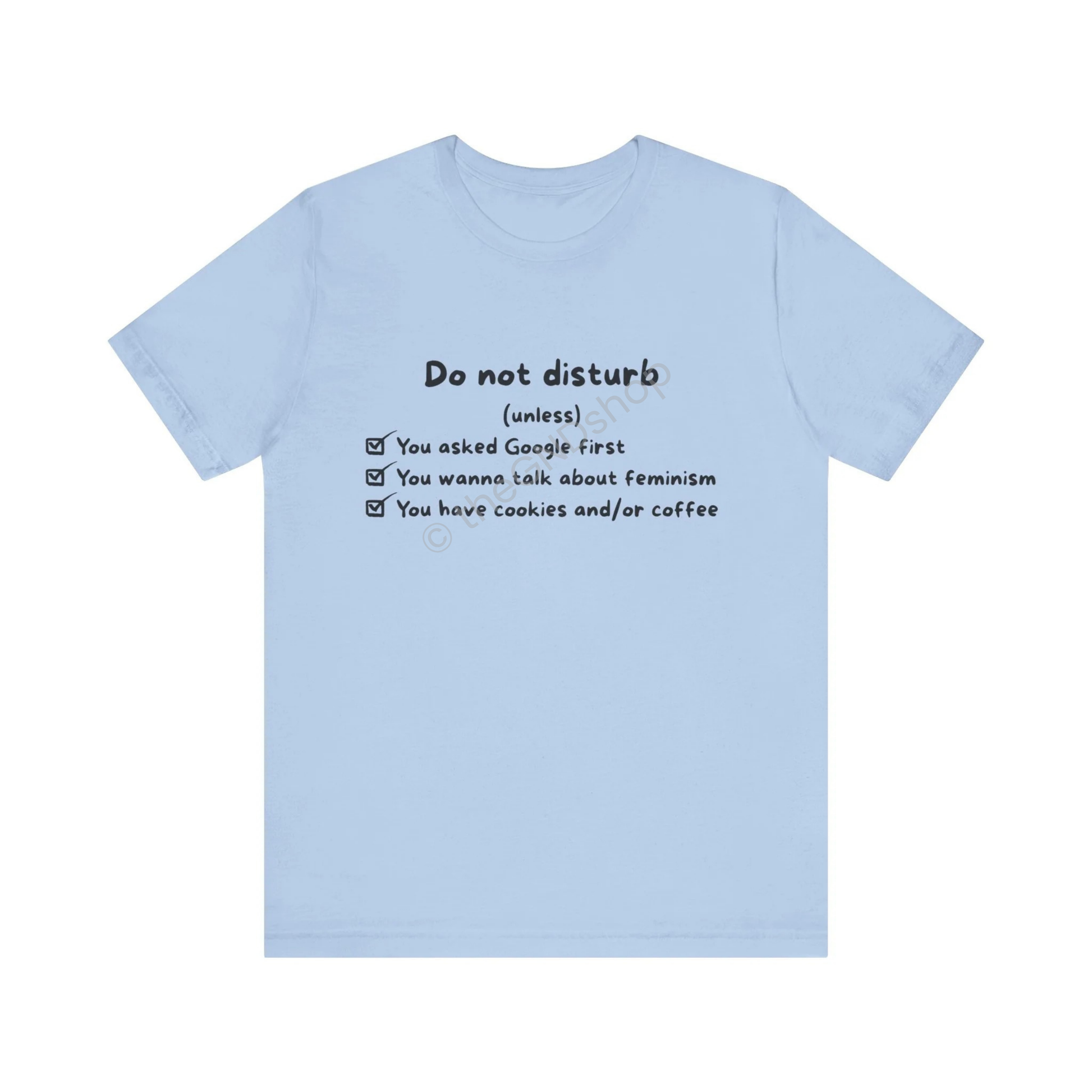 Unisex T-Shirt - Do not disturb (unless)