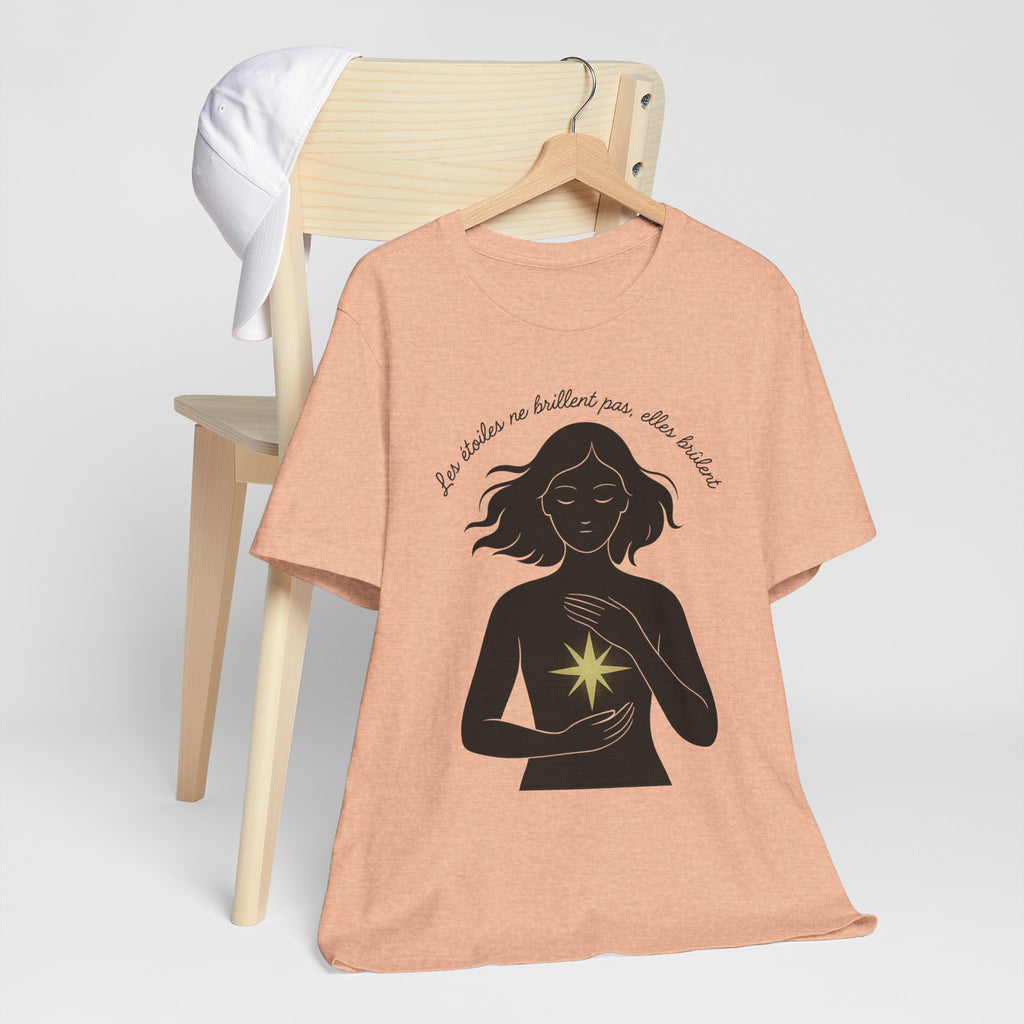 T-Shirt - Les étoiles ne brillent pas elles brûlent