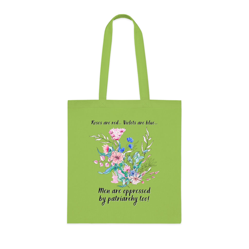 Tote Bag - "Roses are red, Violets are blue..."
