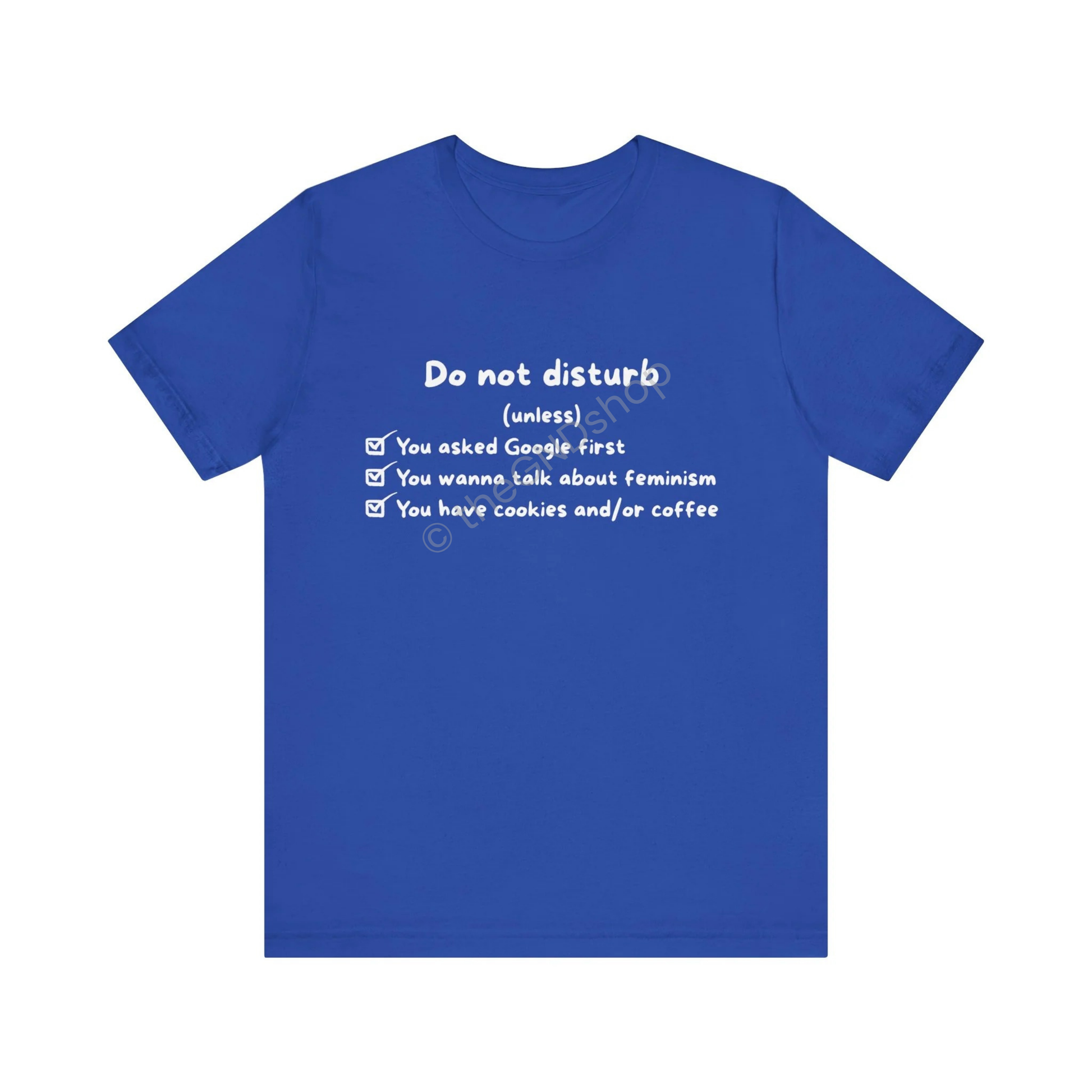 Unisex T-Shirt - Do not disturb (unless)