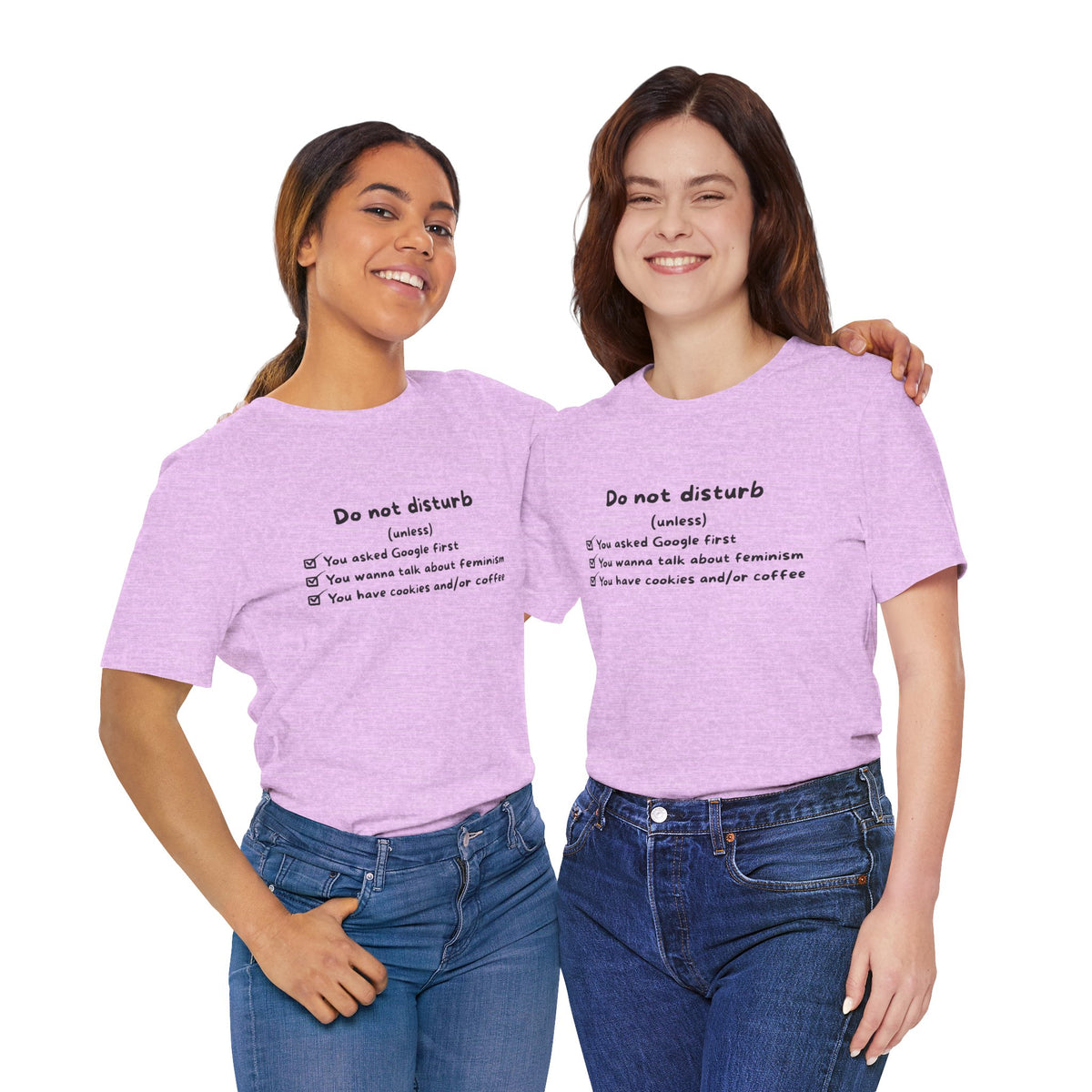 T-Shirt - Do not disturb (unless)