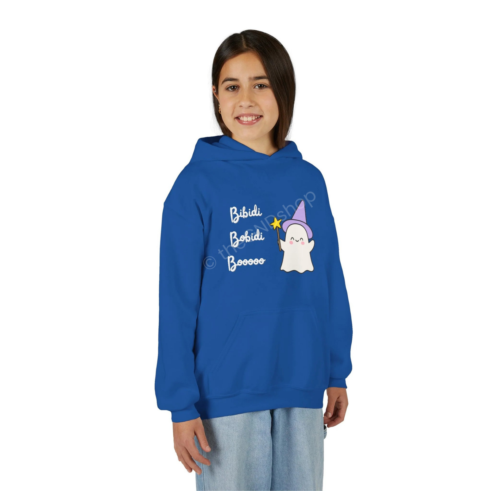 Hoodie enfant - Bibidi Bobidi Boooo – Fantôme mignon d’Halloween