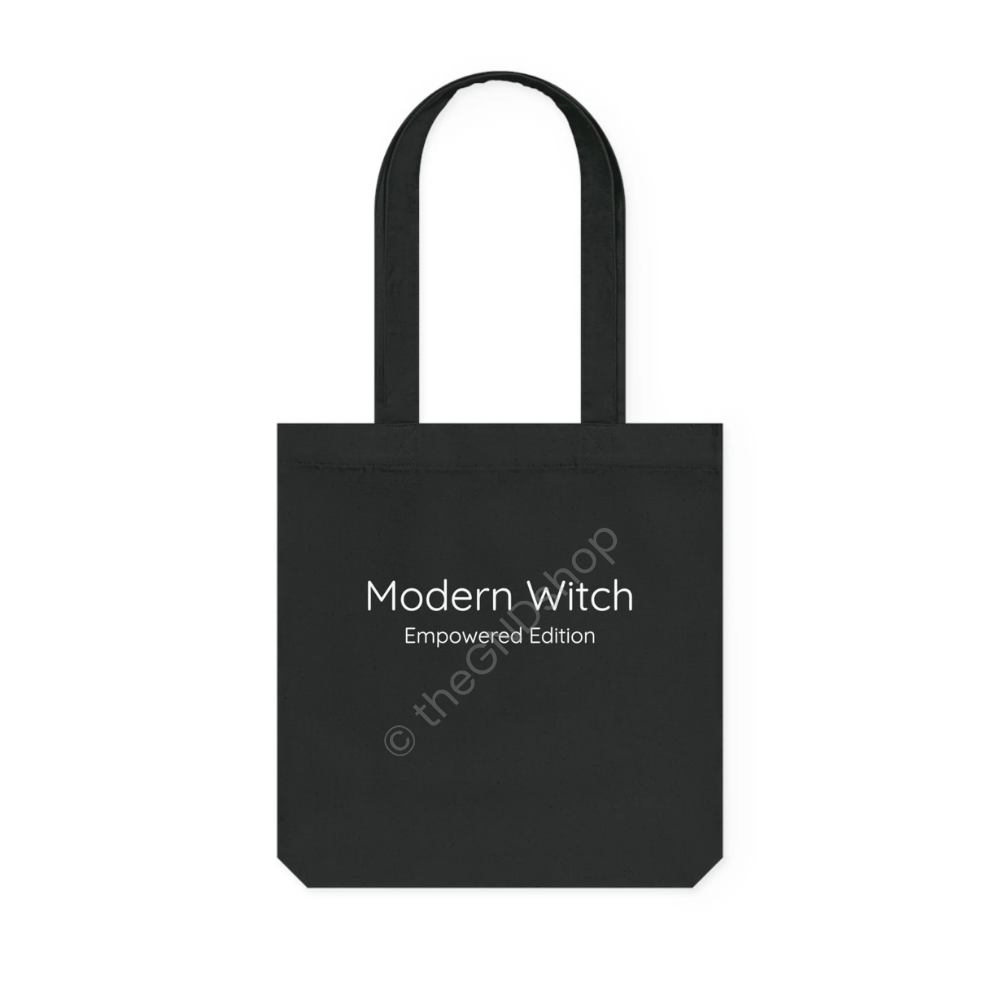 Modern Witch Tote Bag – Empowered Edition ✨