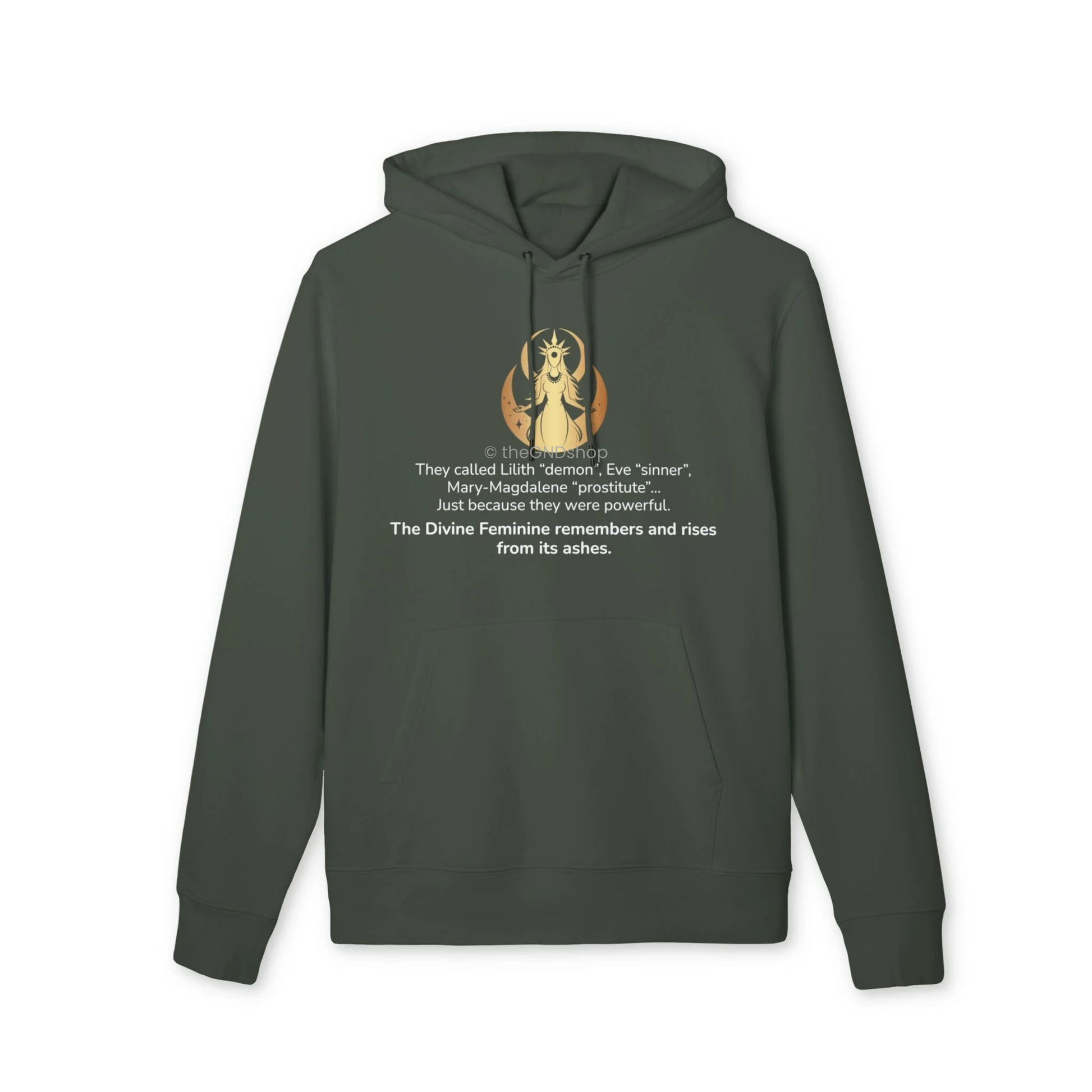 Unisex Hoodie - The Divine Feminine is Rising - History is a Lie