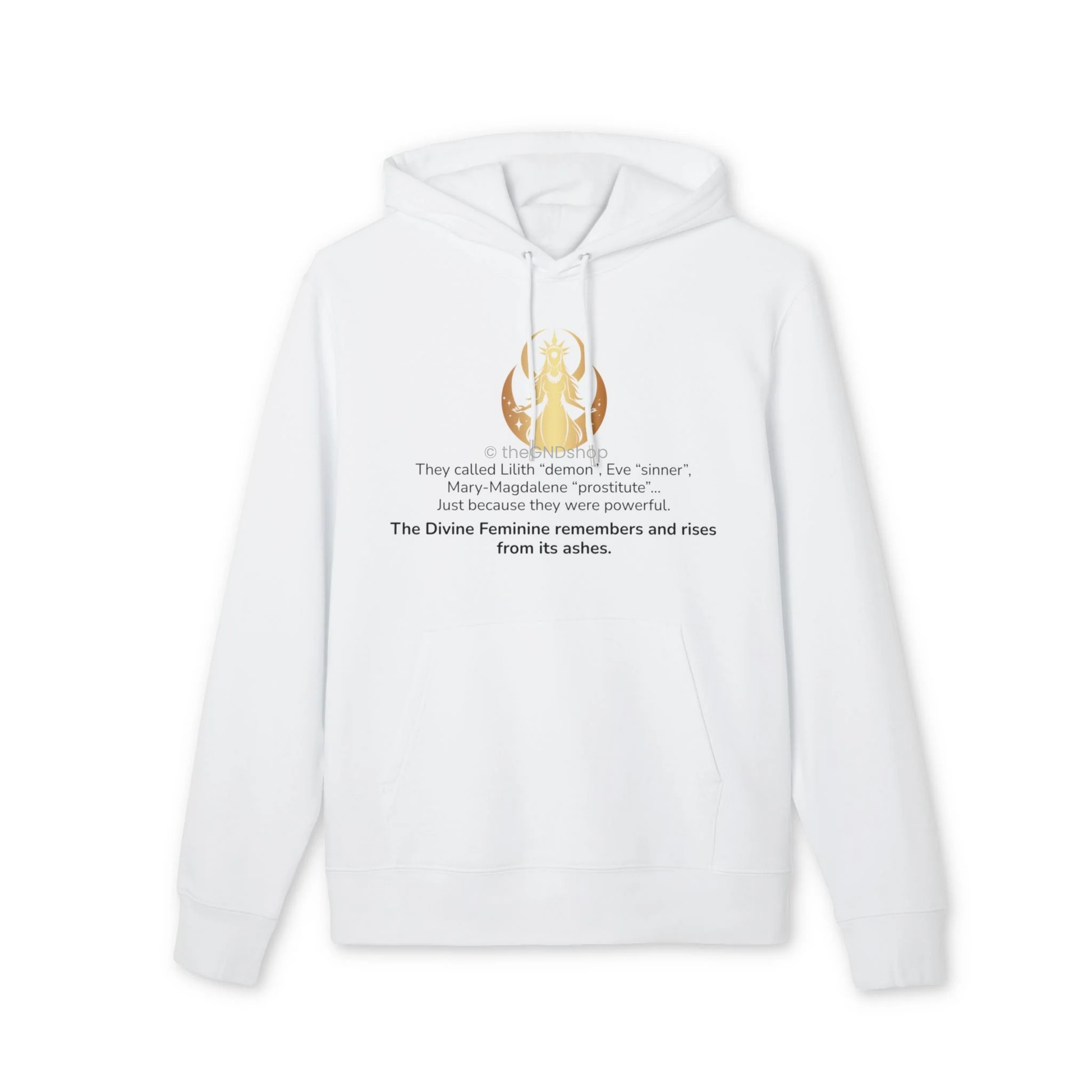 Unisex Hoodie - The Divine Feminine is Rising - History is a Lie