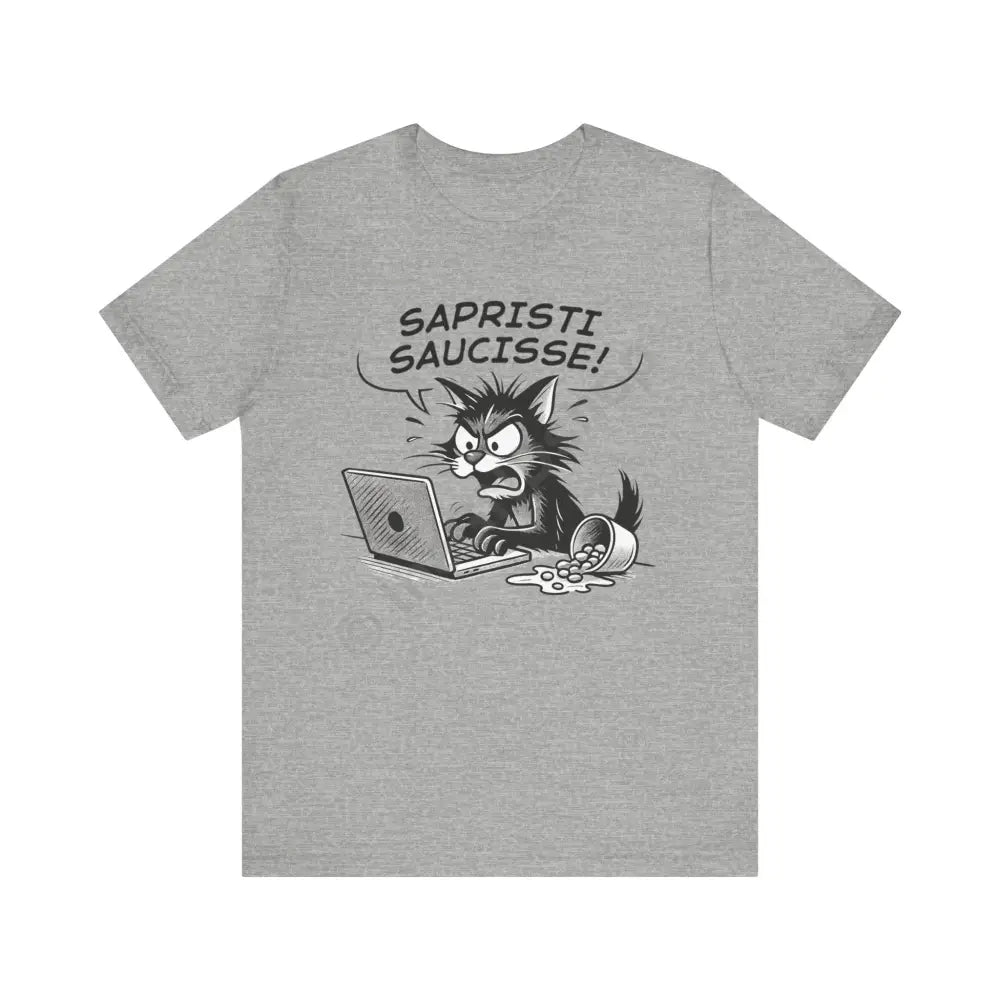 T-shirt - Sapristi Saucisse! Athletic Heather / S T-Shirt