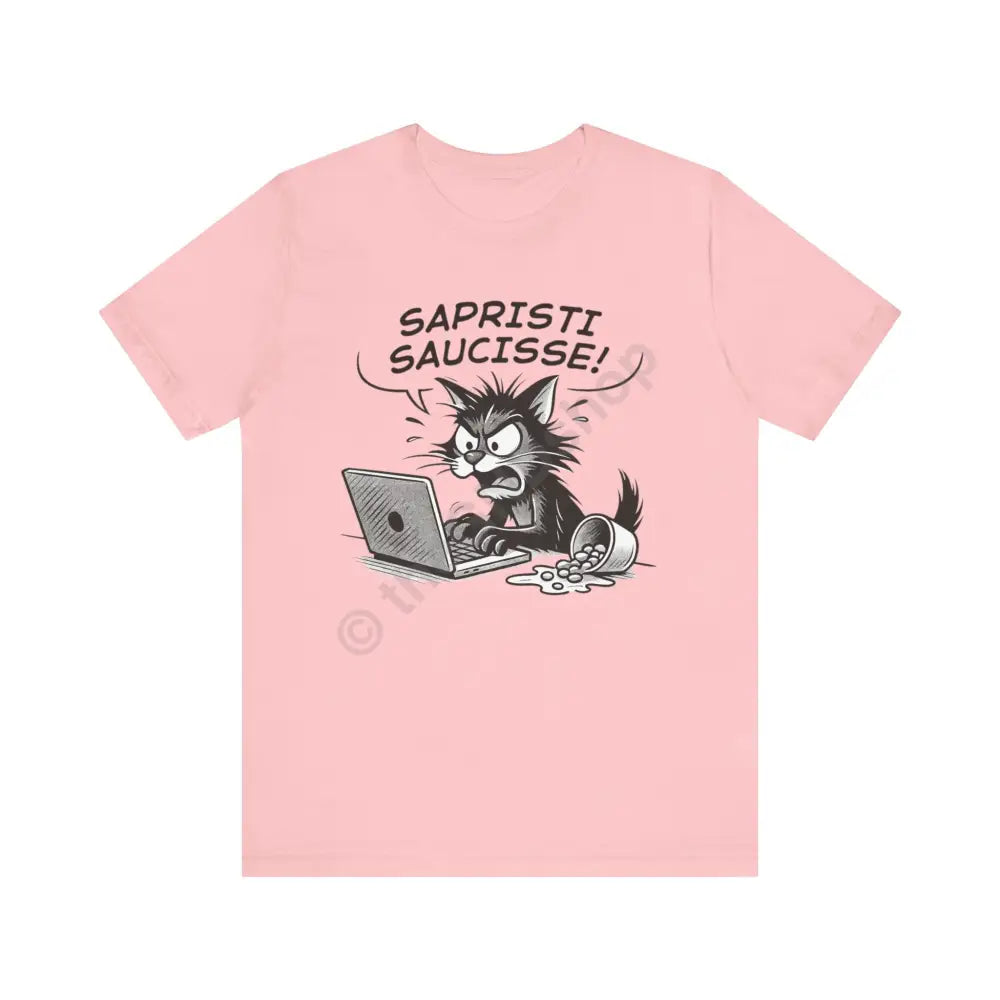 T-shirt - Sapristi Saucisse! Pink / XS T-Shirt